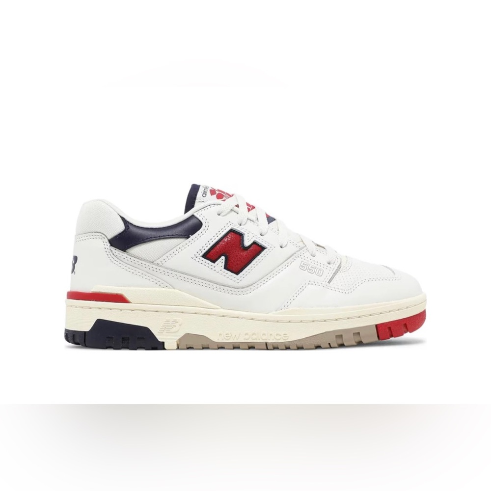 New Balance 550 Aime Leon Dore White Navy Red